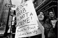 Being Arab is not a crime!