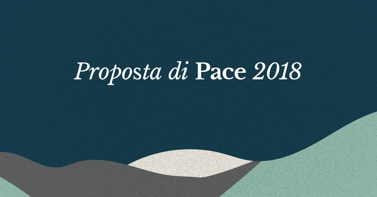 Proposta di Pace 2018