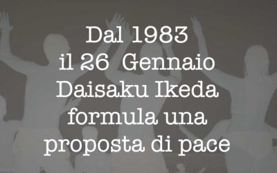 Daisaku Ikeda chiede azioni urgenti per il Disarmo Globale e un coinvolgimento più forte dei giovani