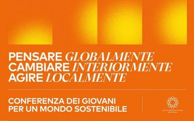 Conferenza sabato 19 ottobre al Centro Culturale Soka Gakkai di Roma. Pensare globalmente, cambiare interiormente, agire localmente