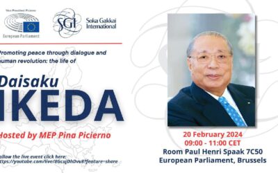 IL PARLAMENTO EUROPEO RICORDA IL MAESTRO BUDDISTA DAISAKU IKEDA