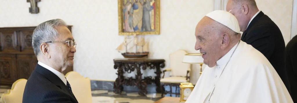 Il presedente Harada incontra Papa Francesco
