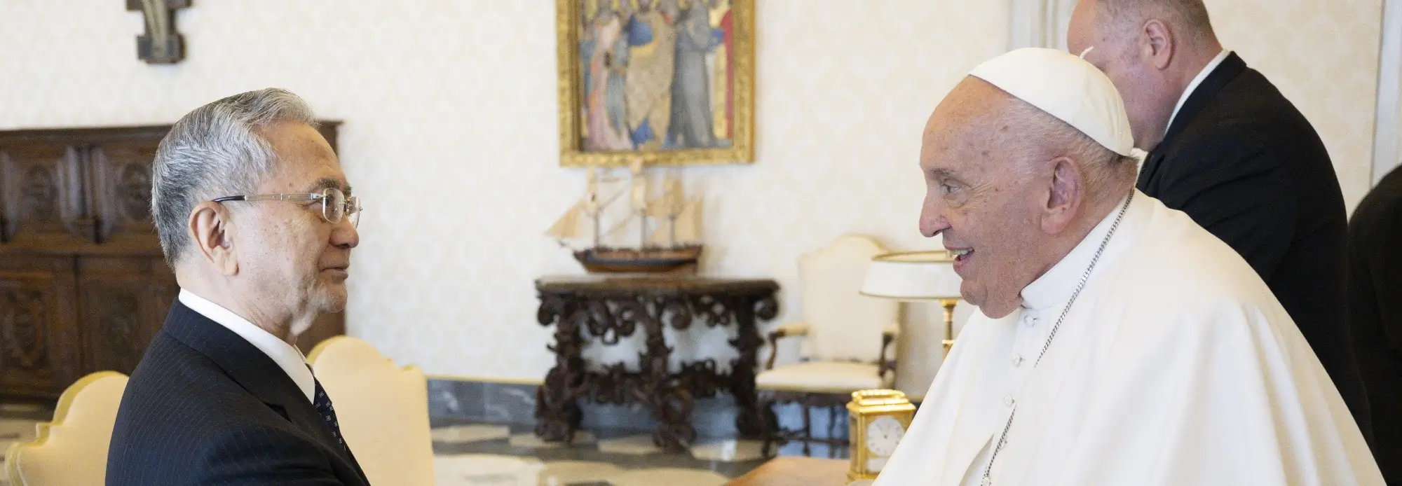 Il presedente Harada incontra Papa Francesco