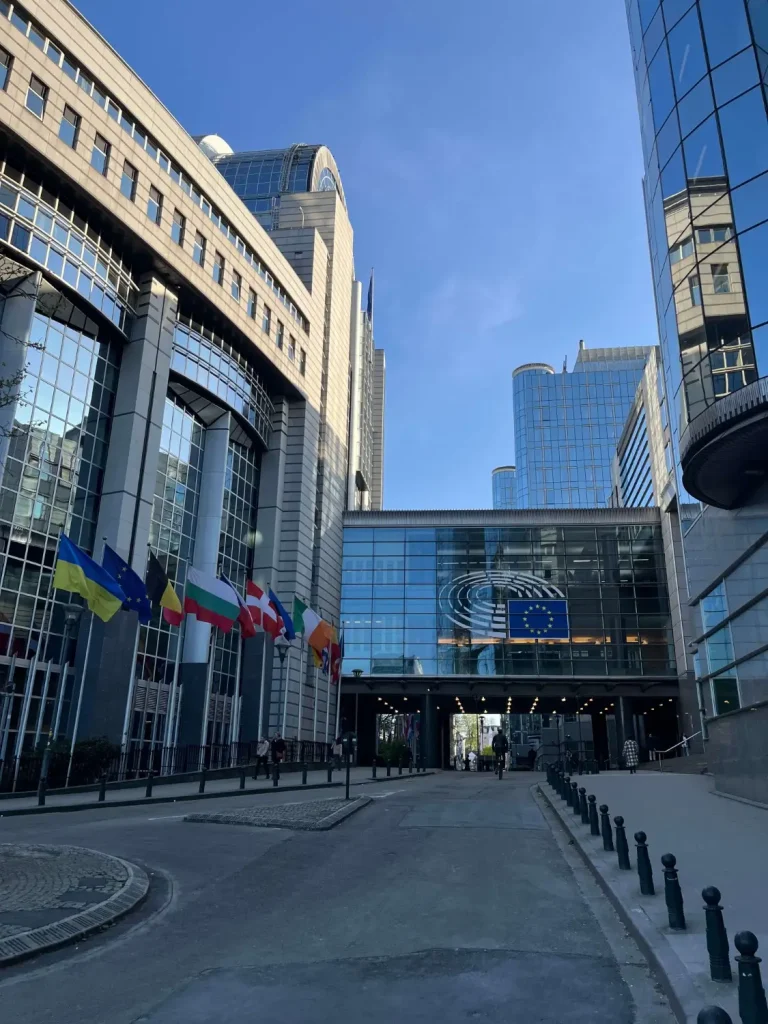 Foto esterne del Parlamento Europeo