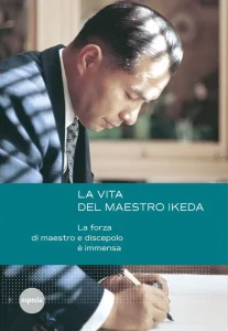 Copertina libro "La vita del maestro Ikeda"