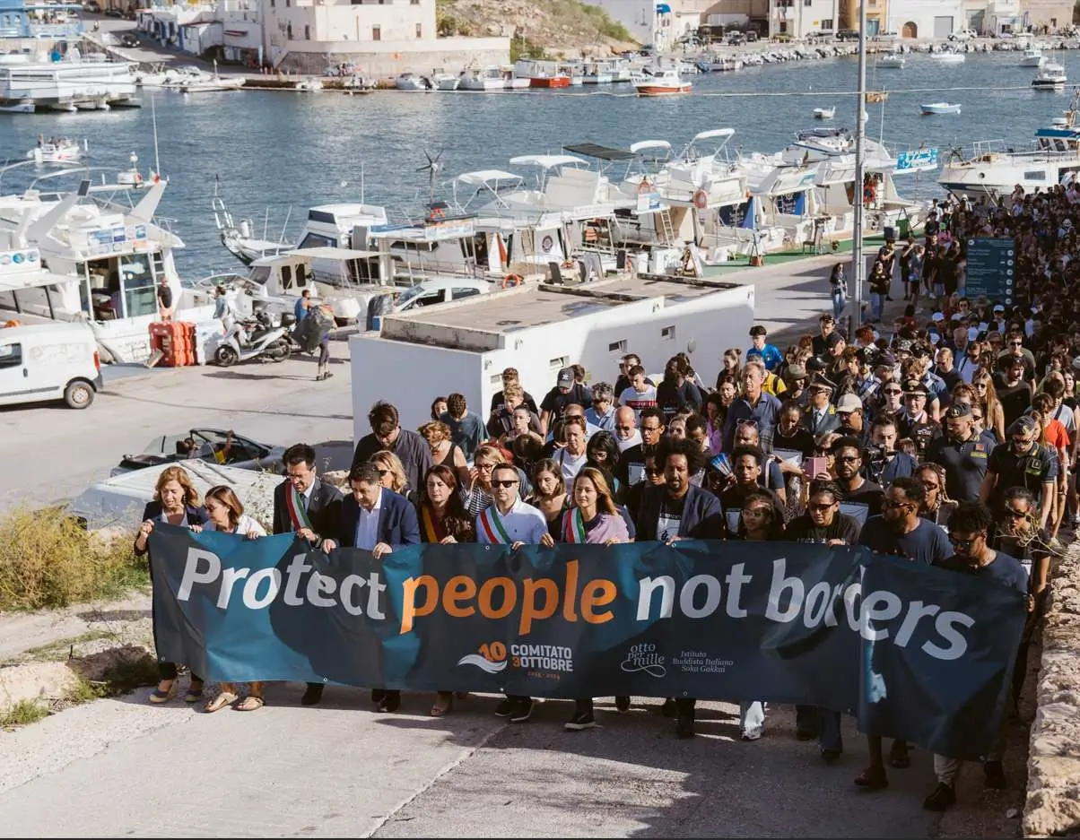 Comitato 3 ottobre Protect people not borders