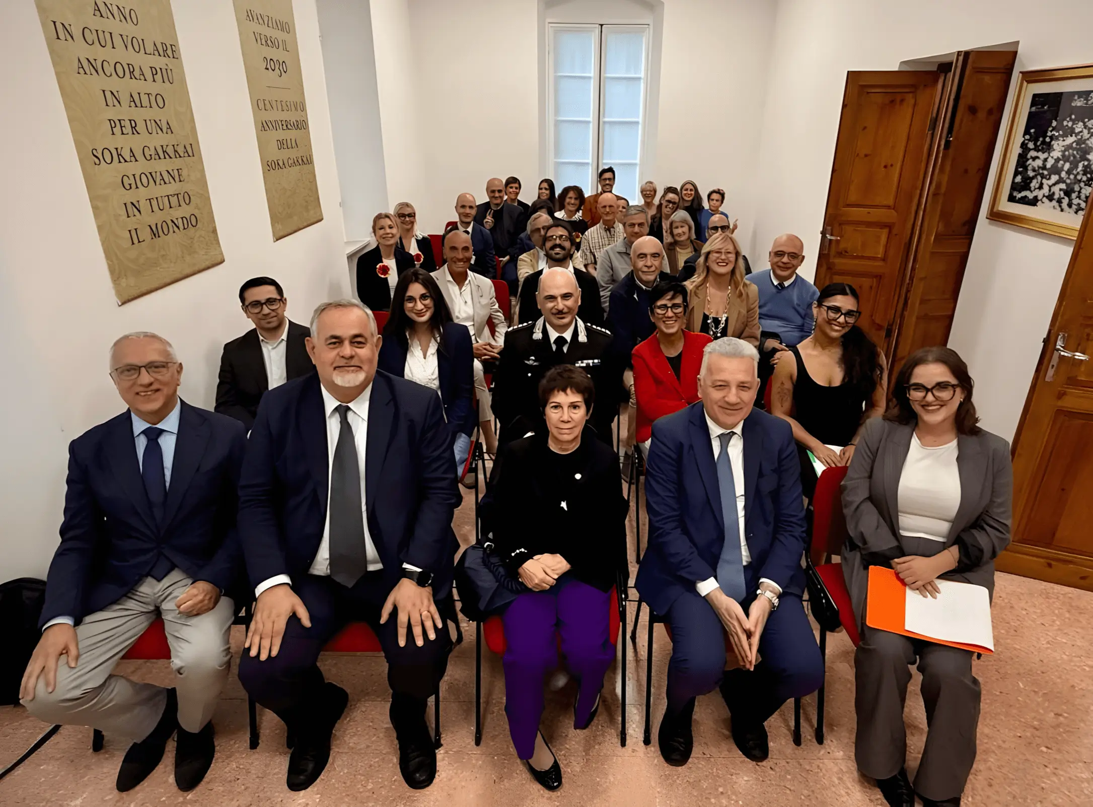 Foto di gruppo Inaugurazione Kaikan La Spezia