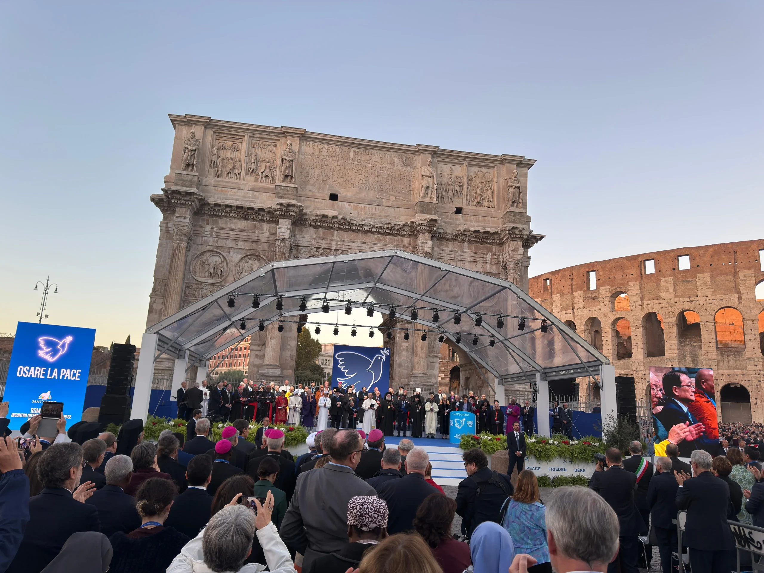 Osare la pace Cover-