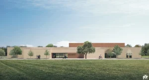 rendering Centro culturale Emilia Romagna