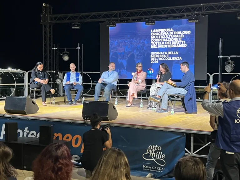 Immagine di gruppo Speaker Lampedusa
